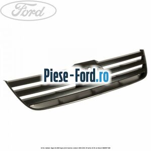 Grila radiator dupa 04/2009, negru Ford Tourneo Connect 2002-2014 1.8 Turbo Di 90 cai #B35DD7DBA0